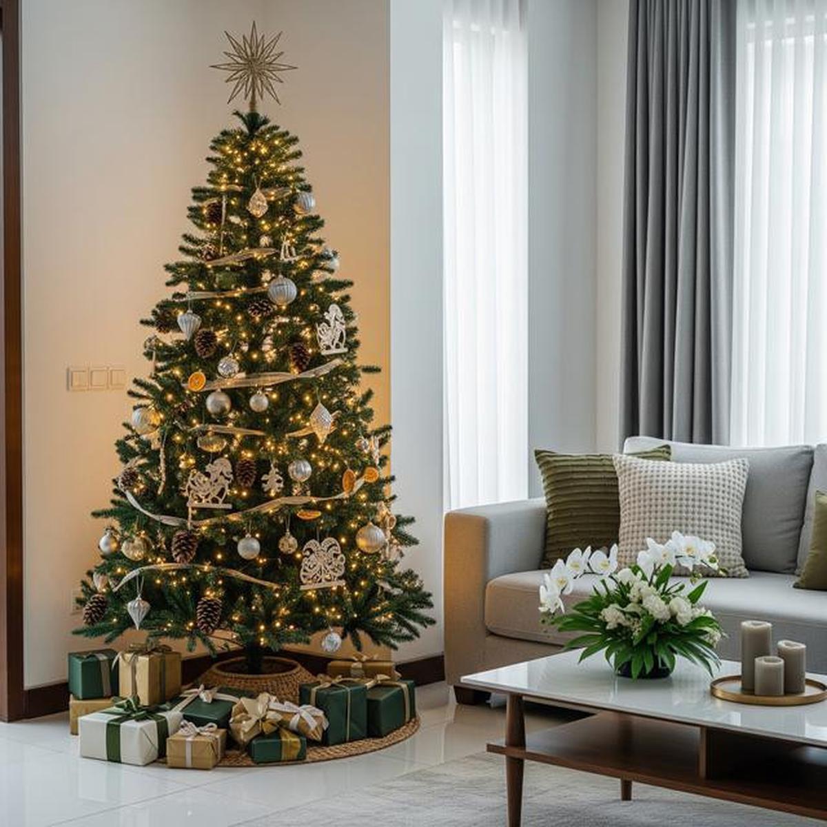 8 Dekorasi Pohon Natal yang Cantik dan Elegan untuk Rumah Modern