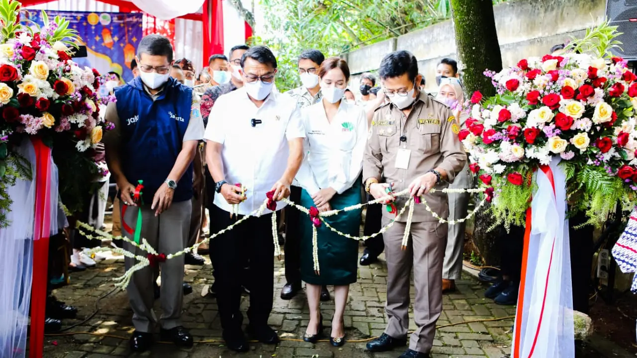 Mentan SYL dan HKTI Resmikan Gebyar Bazaar Sembako Murah Ramadan di Jakarta