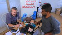 Bantu Pengungsi di Rafah, PMI Sediakan Tiga Layanan Utama Termasuk Penyediaan Air Bersih. Foto: PMI.