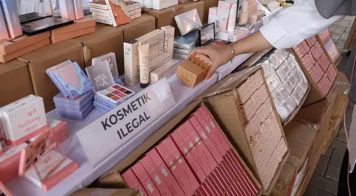 BPOM RI Berhasil Amankan Skincare Impor Ilegal, Nilainya Mencapai Belasan Miliar