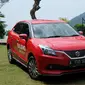 Suzuki Baleno hatchback meramaikan pasar nasional. (Septian/Liputan6.com)