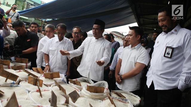 Amran Sulaiman dan Budi Waseso Cek Harga Beras