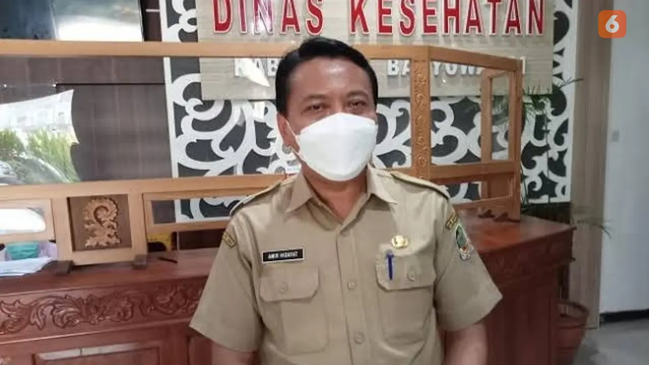 Kepala Dinas Kesehatan Banyuwangi Amir Hidayat. (Hermawan Arifianto/Liputan6.com).