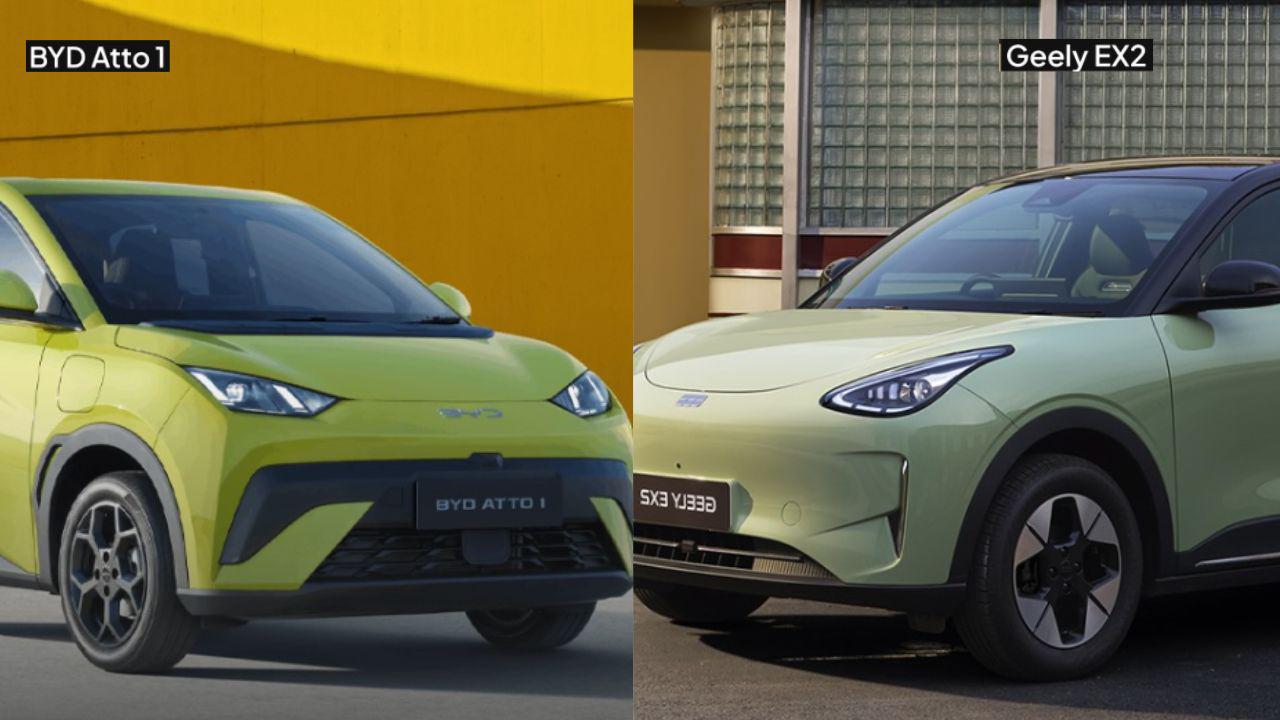 Geely EX2 Pro dan BYD Atto 1 Premium