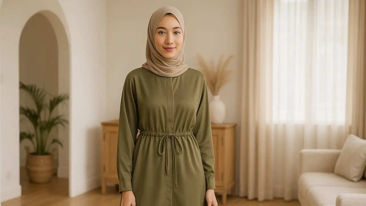 12 Model Baju Tunik Terbaru 2025 untuk Wanita Berhijab, Stylish dan Tetap Syar’i