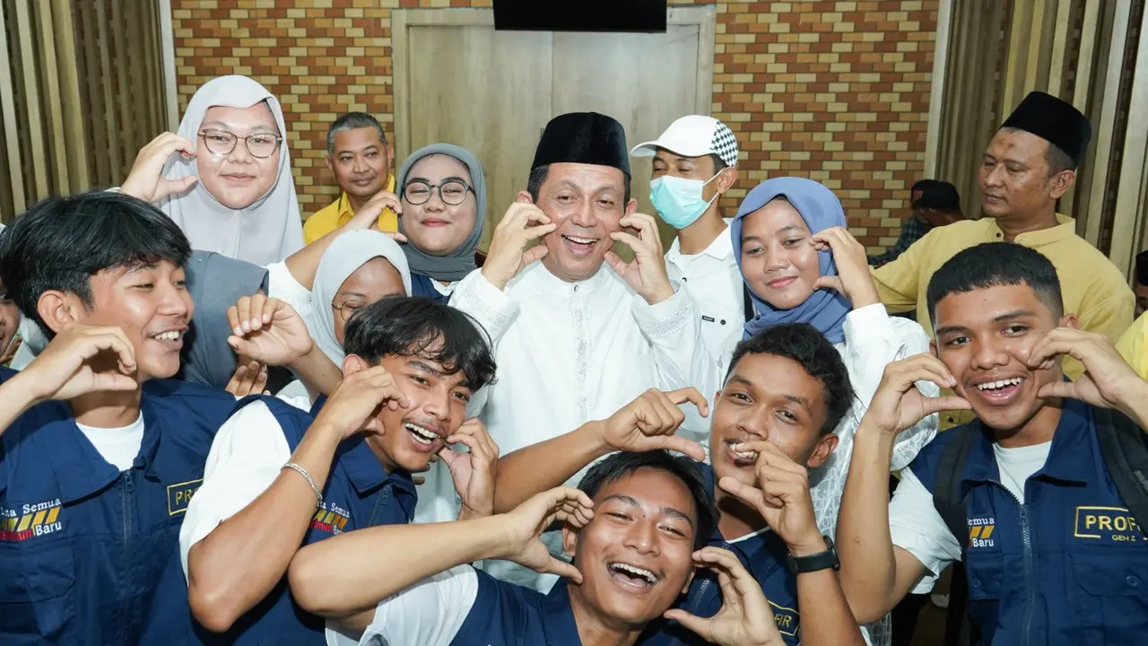Calon Gubernur (cagub) Kepulauan Riau (Kepri) nomor urut 1, Ansar Ahmad.