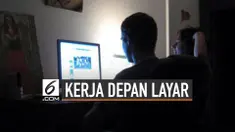 Kerja Seharian Depan Layar, Lakukan Tips Ini
