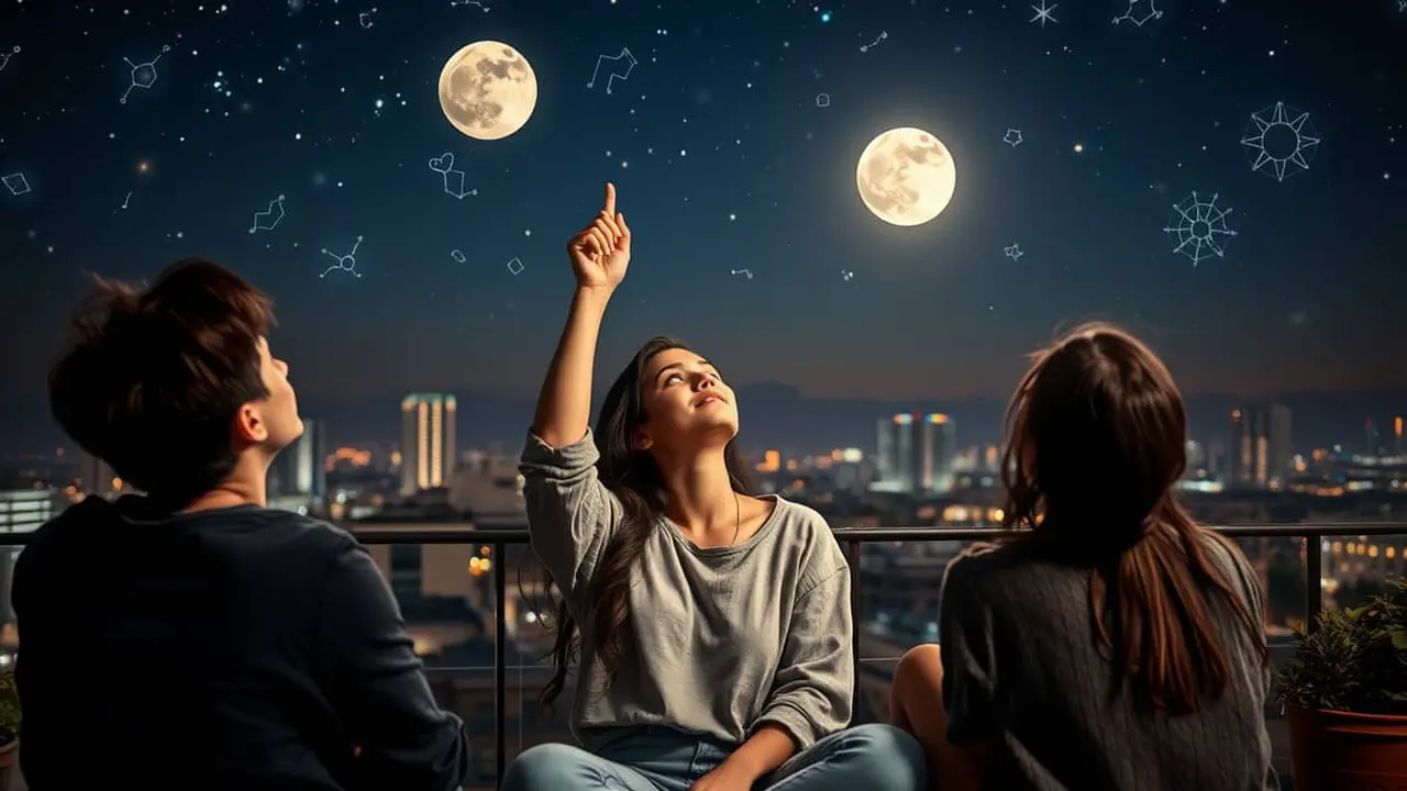 zodiac moon and rising