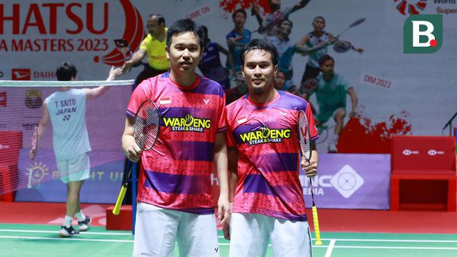 Mohammad Ahsan/Hendra Setiawan di Indonesia Masters 2023
