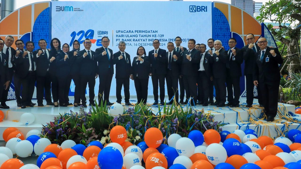 HUT ke-129 Tahun, Ini Torehan Prestasi BRI untuk Kemajuan Ekonomi Negeri