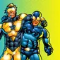 Superhero DC, Booster Gold dan Blue Beetle. (batman-news.com)