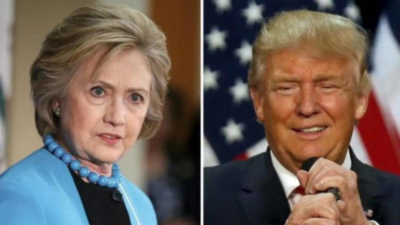 Hillary Clinton dan Donald Trump