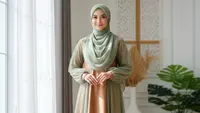9 Kombinasi Warna Tile dan Satin untuk Baju Lebaran 2026, Elegan di Hari Raya