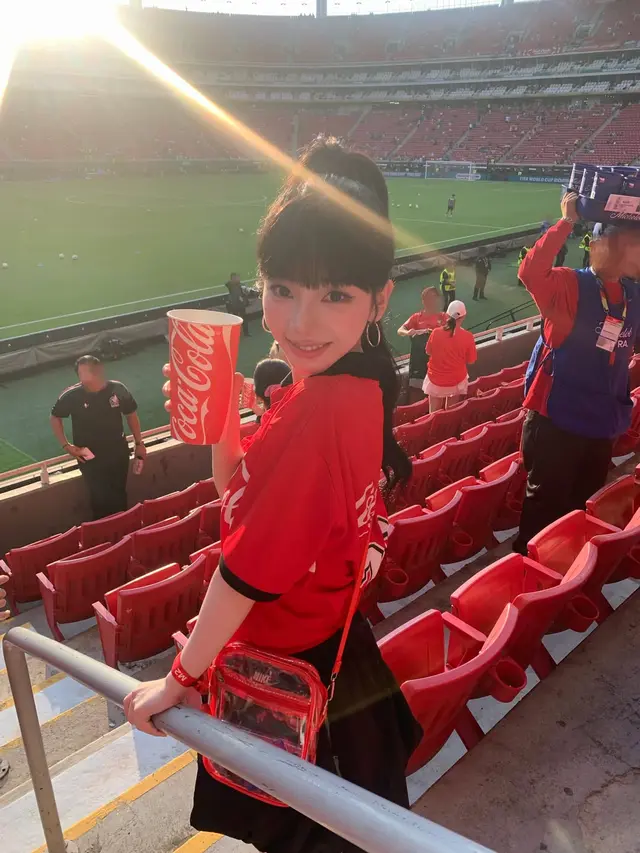 Pesona Memikat Karina dan Winter aespa Support Timnas Korea Selatan di Piala Dunia 2026
