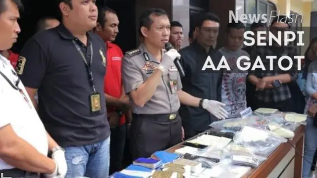 NEWS FLASH: Soal Kepemilikan Senjata Api Gatot, Polisi Periksa Sejumlah Saksi