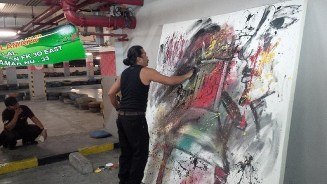 Seniman tercepat di dunia lukis keruwetan Muktamar NU