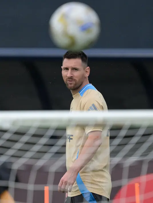 Jika berhasil meraih gelar juara Copa America 2024, maka Argentina akan menjadi tim tersukses sepanjang sejarah. (JUAN MABROMATA/AFP)