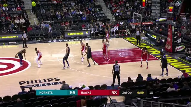 VIDEO : GAME RECAP NBA 2017-2018, Hornets 123 vs Hawks 110