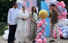 Potret Gender Reveal Vicy Melanie Istri Kevin Aprilio, Begini Ekspresi Bahagia Memes saat Tahu Jenis Kelamin Calon Cucu Pertama