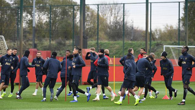 Intip Latihan Manchester United Jelang Hadapi Juventus