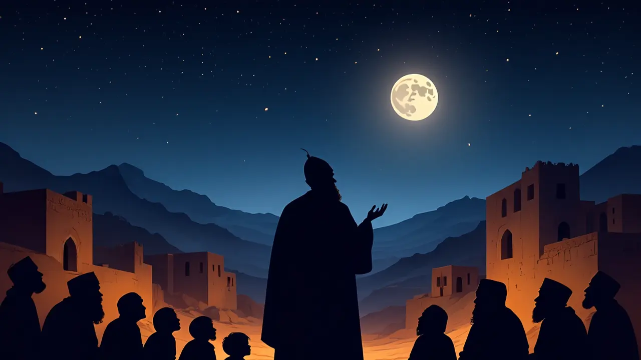 Mukjizat Nabi Ilyas (Foto: Reve Art AI)