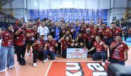 Jakarta LavAni Livin' Transmedia sukses menjuarai putaran pertama Proliga 2026. (Dok. PBVSI)