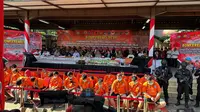 Bareskrim Polri membongkar sindikat narkoba internasional kelas kakap jaringan Fredy Pratama. (Liputan6.com/ Nanda Perdana Putra)