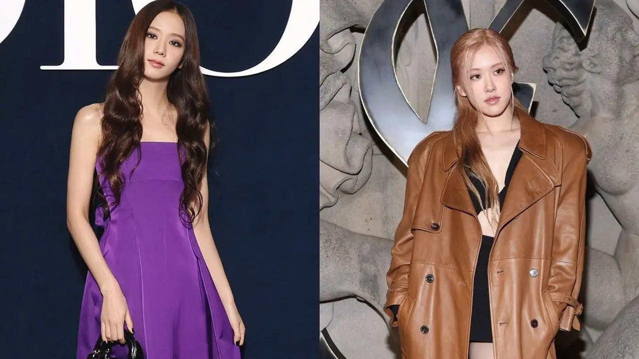 Beda Gaya Jisoo dan Rose BLACKPINK di Paris Fashion Week 2023