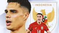 Timnas Indonesia - Ilustrasi Joey Pelupessy (Bola.com/Adreanus Titus)