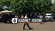 Abdul Halim Iskandar tiba di Istana Kepresidenan pada Selasa (22/10/2019) pukul 13.48 WIB. Ia adalah politikus PKB yang merupakan anggota DPRD Jawa Timur.