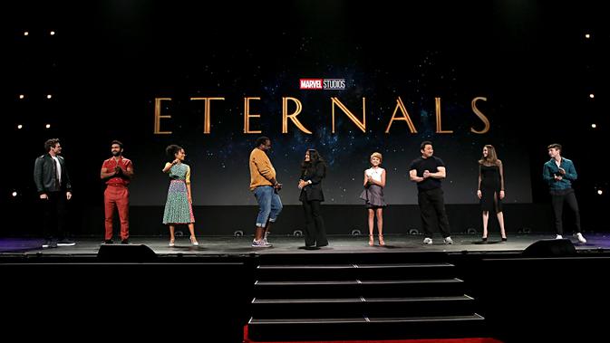 Beredar Bocoran Penampilan Angelina Jolie Di Film Baru Marvel Eternals Showbiz Liputan6 Com