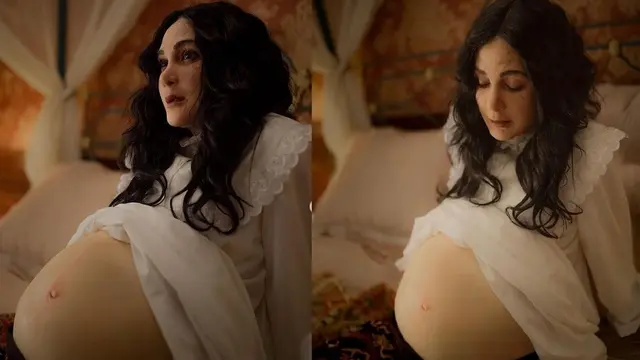 9 Potret Luna Maya di Balik Layar Film Suzzana: Malam Jumat Kliwon, Curi Perhatian