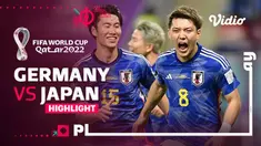 Berita video highlights Piala Dunia 2022 pertandingan Jepang pada matchday perdana Grup E Piala Dunia 2022 di Stadion Internasional Khalifa, Qatar, Rabu (23/11/2022) malam WIB.