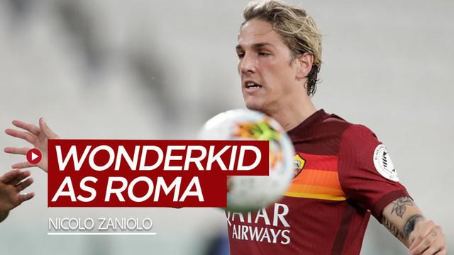Berita video beberapa fakta untuk mengenal sosok Nicolo Zaniolo, wonderkid AS Roma yang ternyata pernah dibuang Inter Milan.