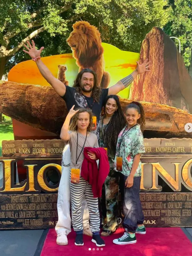 Jason Momoa dan Lisa Bonet