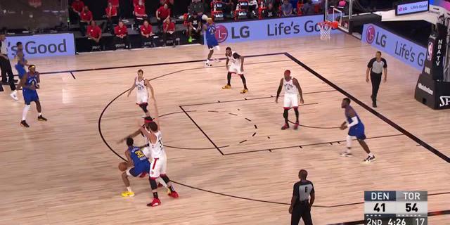 VIDEO: Highlights NBA, Toronto Raptors Kalahkan Denver Nuggets 117-109