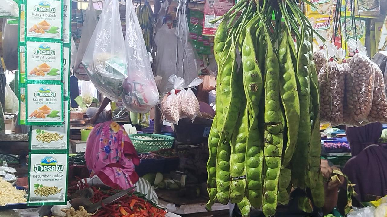 Harga Petai Murah di Pasar, Pedagang Minta Pemerintah Jaga Harga Tetap Stabil