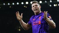 Manajer Liverpool, Jurgen Klopp, menyebut James Milner sudah kembali berlatih penuh bersama timnya. (Ian/Kington)