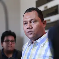 Foto Kepala Seksi Tindak Pidana Umum Saipul Jamil dan pengacara Saipul Jamil (Adrian Putra/bintang.com)