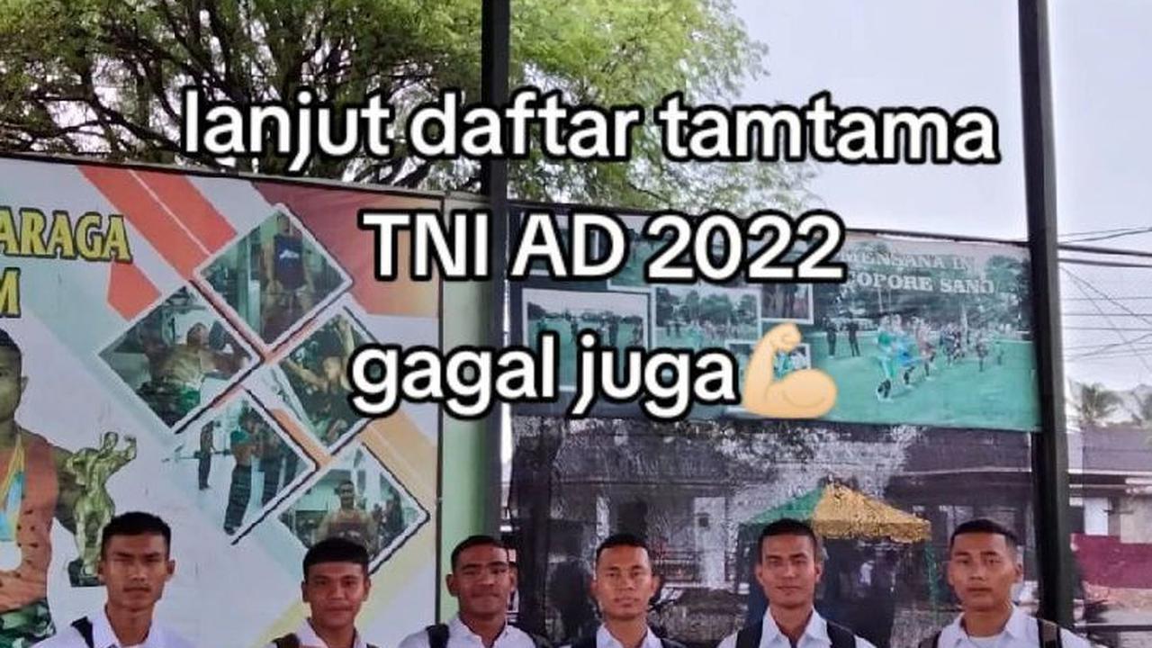 Di tahun yang sama, Ia lanjut mendaftar Tamtama TNI AD. Sayang, usahanya kali ini juga gagal.<br>
