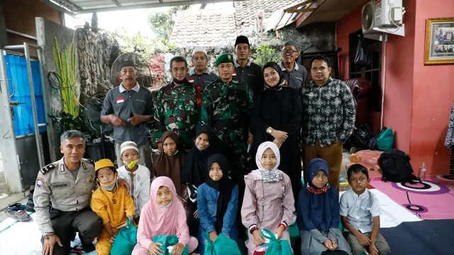 Yunita Lestari bersama Komunitas Sahabat Bambu rutin menggelar aksi peduli kepada anak-anak yatim piatu (ist)