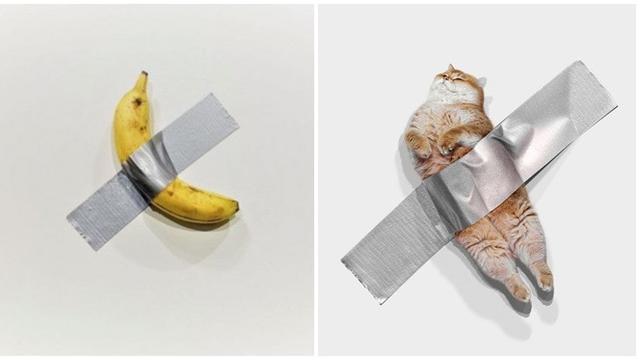 6 Potret Parodi Seni Pisang Dilakban Ini Bikin Tepuk Jidat Hot Liputan6 Com