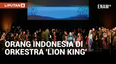 Bangga! Orang Indonesia Jadi Pemeran utama di Orkestra 'The Lion King'