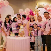 Perayaan ultah pertama Ameena putri Atta dan Aurel (Foto: Instagram ashanty_ash)