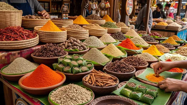 Usaha Bumbu Basah di Pasar