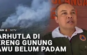 Api Belum Padam, Karhutla di Lereng Gunung Lawu Berujung Status Tanggap Darurat
