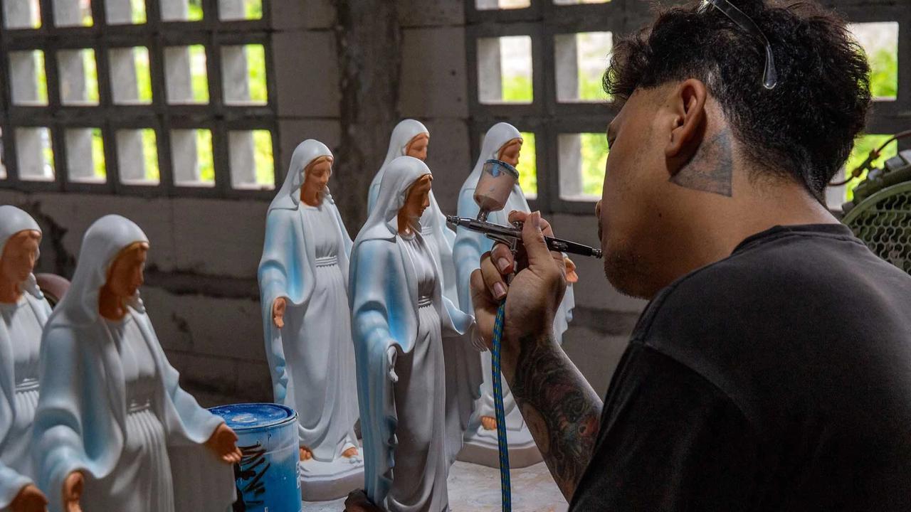 Produksi Patung Rohani di Bantul Meningkat Jelang Natal