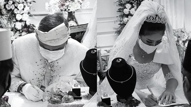 Dipersunting Pilot Ini 6 Momen Pernikahan Qory Sandioriva Eks Istri Ramon Y Tungka Hot Liputan6 Com