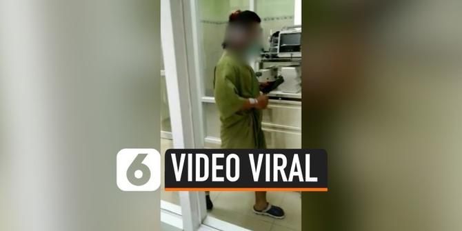 VIDEO: Viral, Rekaman Pasien Diduga Corona di Tegal Berolahraga