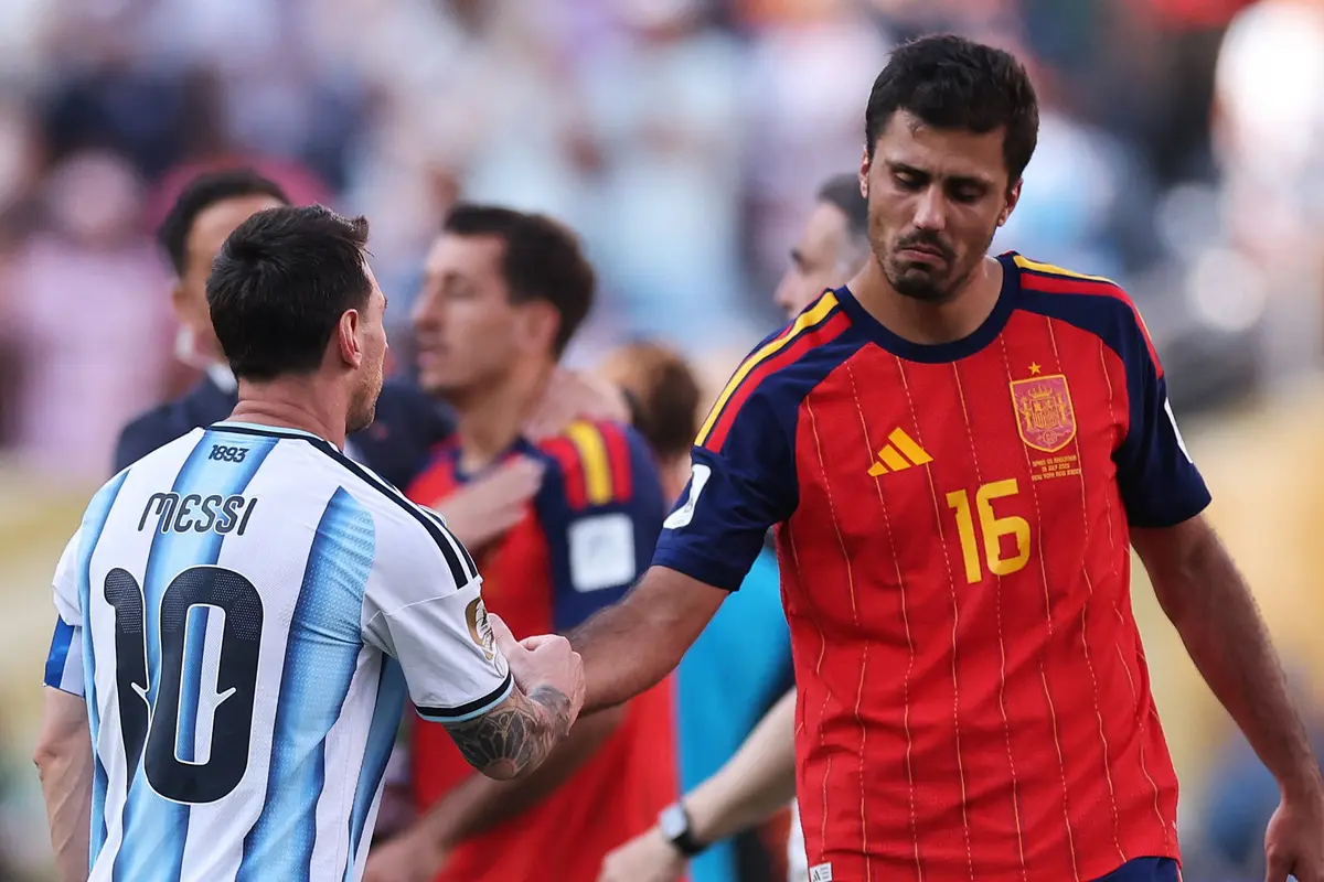 Lionel Messi dan Rodri - Final Piala Dunia 2026